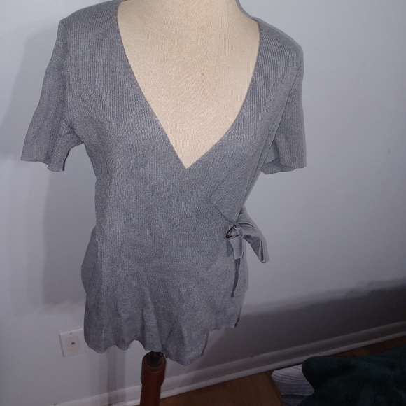 Select & Trend Tops - Short Sleeve Business/Casual Top- W Sz Medium